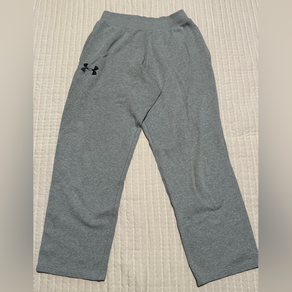 Under Armour Heather Gray Sweatpants - Picture 3 of 4